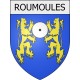 roumoules 04 ville Stickers blason autocollant adhésif