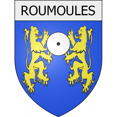 roumoules 04 ville Stickers blason autocollant adhésif