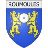 roumoules 04 ville Stickers blason autocollant adhésif