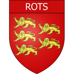 Pegatinas escudo de armas de Rots adhesivo de la etiqueta engomada
