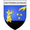 saint-étienne-les-orgues 04 ville Stickers blason autocollant adhésif