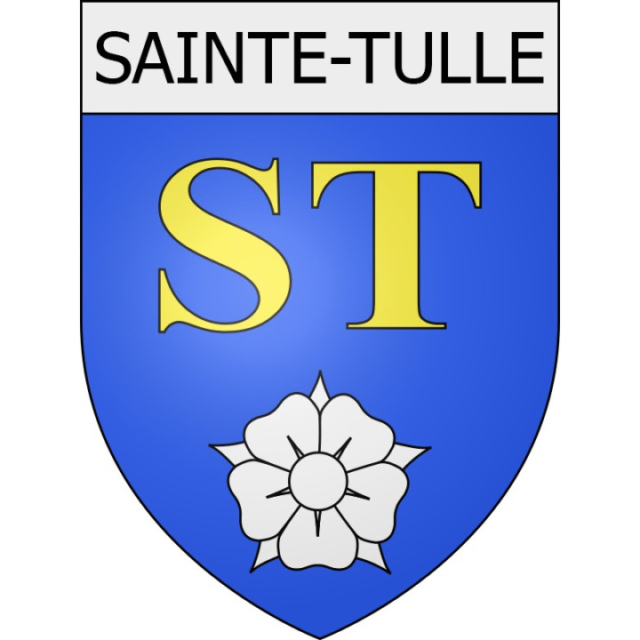 sainte-tulle 04 ville Stickers blason autocollant adhésif