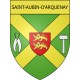 Stickers coat of arms Saint-Aubin-d'Arquenay adhesive sticker