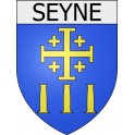 seyne 04 ville Stickers blason autocollant adhésif