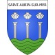 Adesivi stemma Saint-Aubin-sur-Mer adesivo