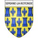 Stickers coat of arms Blausasc adhesive sticker