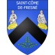 Stickers coat of arms Saint-Côme-de-Fresné adhesive sticker