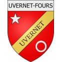 Uvernet-Fours 04 ville Stickers blason autocollant adhésif