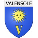 Valensole 04 ville Stickers blason autocollant adhésif