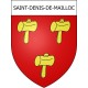 Pegatinas escudo de armas de Saint-Denis-de-Mailloc adhesivo de la etiqueta engomada