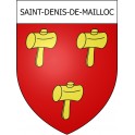 Stickers coat of arms Saint-Denis-de-Mailloc adhesive sticker