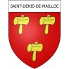 Stickers coat of arms Saint-Denis-de-Mailloc adhesive sticker