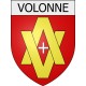 volonne 04 ville Stickers blason autocollant adhésif