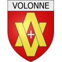 volonne 04 ville Stickers blason autocollant adhésif