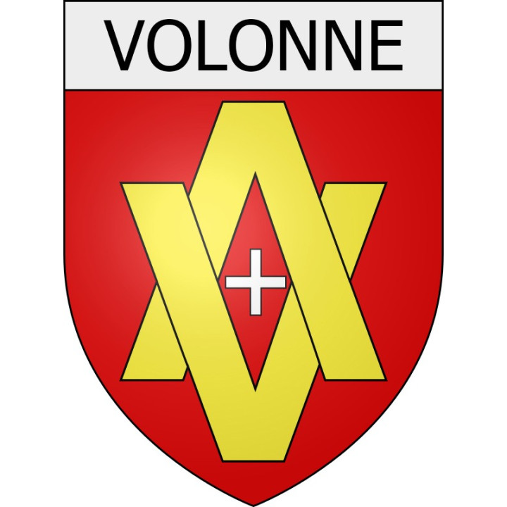 Stickers coat of arms Blausasc adhesive sticker
