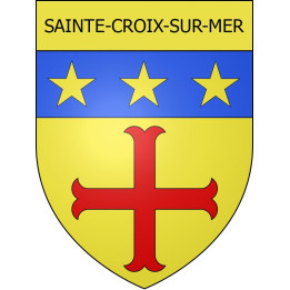 Sainte-Croix-sur-Mer Sticker wappen, gelsenkirchen, augsburg, klebender aufkleber