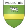 val-des-prés 04 ville Stickers blason autocollant adhésif