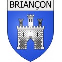 Pegatinas escudo de armas de Briançon adhesivo de la etiqueta engomada