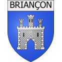 Pegatinas escudo de armas de Briançon adhesivo de la etiqueta engomada