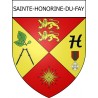 Stickers coat of arms Sainte-Honorine-du-Fay adhesive sticker