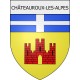 châteauroux-les-alpes 05 ville Stickers blason autocollant adhésif