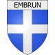 embrun 05 ville Stickers blason autocollant adhésif