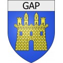 Pegatinas escudo de armas de Gap adhesivo de la etiqueta engomada