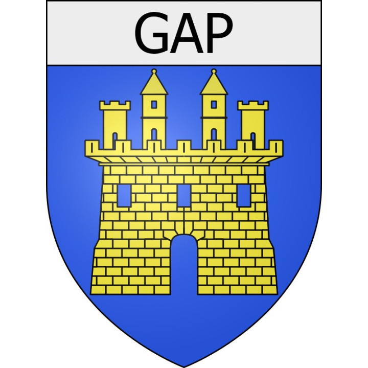 gap 05 ville Stickers blason autocollant adhésif