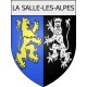 La Salle-les-Alpes Sticker wappen, gelsenkirchen, augsburg, klebender aufkleber