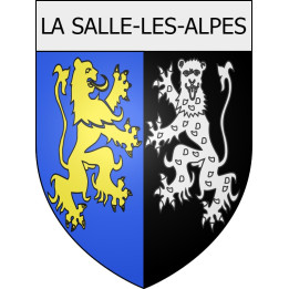 la-salle-les-alpes 05 ville Stickers blason autocollant adhésif
