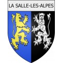 Pegatinas escudo de armas de Blausasc adhesivo de la etiqueta engomada