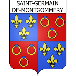 Saint-Germain-de-Montgommery 14 ville Stickers blason autocollant adhésif