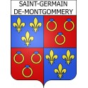 Saint-Germain-de-Montgommery 14 ville Stickers blason autocollant adhésif