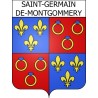 Stickers coat of arms Saint-Germain-de-Montgommery adhesive sticker