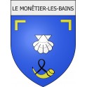Pegatinas escudo de armas de Blausasc adhesivo de la etiqueta engomada