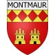 montmaur 05 ville Stickers blason autocollant adhésif