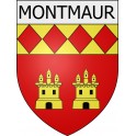 montmaur 05 ville Stickers blason autocollant adhésif