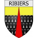 ribiers 05 ville Stickers blason autocollant adhésif