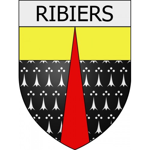 ribiers 05 ville Stickers blason autocollant adhésif