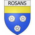 rosans 05 ville Stickers blason autocollant adhésif