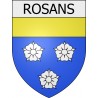 rosans 05 ville Stickers blason autocollant adhésif