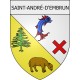 saint-andré-d-embrun 05 ville Stickers blason autocollant adhésif