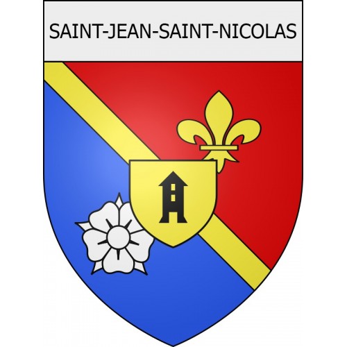 Stickers coat of arms Blausasc adhesive sticker