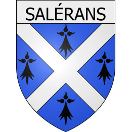 salérans 05 ville Stickers blason autocollant adhésif