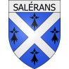 salérans 05 ville Stickers blason autocollant adhésif