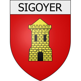 sigoyer 05 ville Stickers blason autocollant adhésif