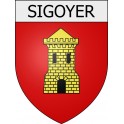 sigoyer 05 ville Stickers blason autocollant adhésif