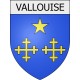 vallouise 05 ville Stickers blason autocollant adhésif
