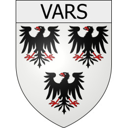 Pegatinas escudo de armas de Blausasc adhesivo de la etiqueta engomada