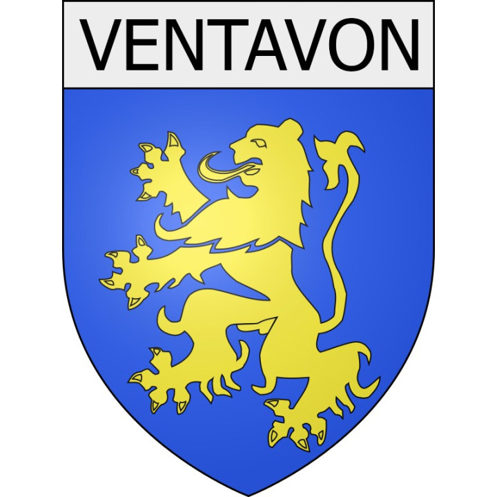 Stickers coat of arms Blausasc adhesive sticker